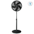 VENTILADOR LILIANA PIE 16" ASPAS NEGRAS