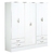 PLACARD BASE 6 PUERTAS 4 CAJONES BLANCO