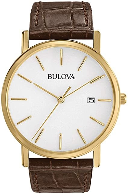 Reloj malla de cuero marron hombre new arrivals