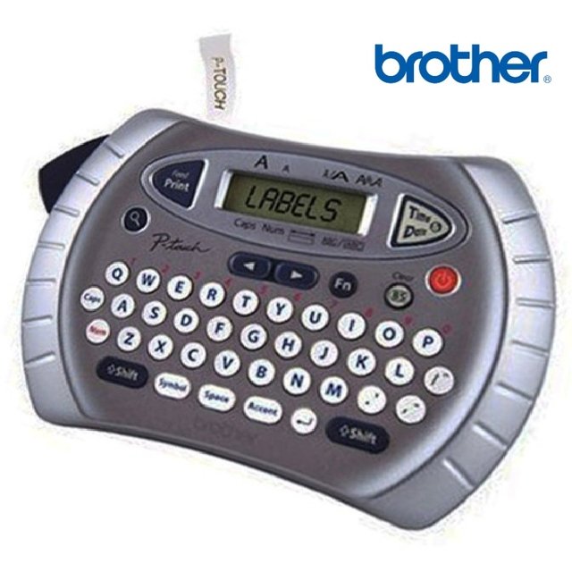 Rotulador Etiquetadora Brother Eletrônico PT70 P-Touch Fita