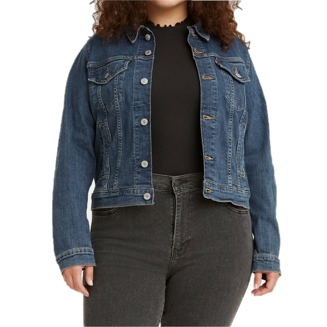 Campera De Jean Levi's Original Trucker Mujer