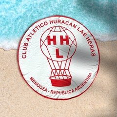 TOALLON ESCUDO HURACÁN LAS HERAS