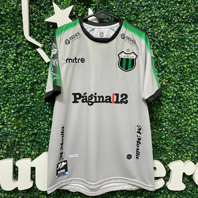 Camiseta Nueva Chicago Alternativa Gris 2023 Mitre