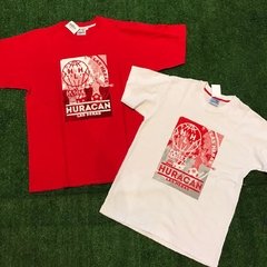 REMERA HURACAN LAS HERAS ADULTO Y NIÑO