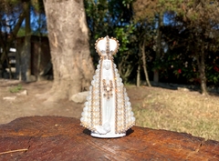 Nossa Senhora Aparecida Pérolas - 10 cm - São Gabriel - Artigos Religiosos e Presentes Especiais