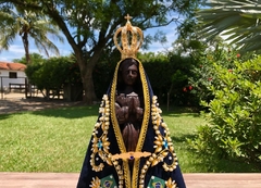 Nossa Senhora Aparecida de madeira - comprar online