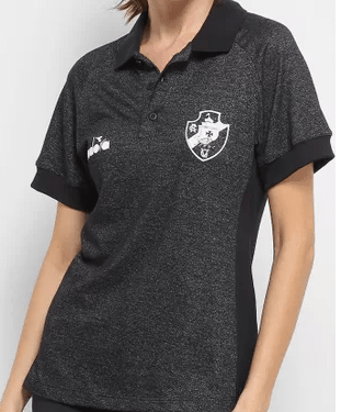 Camisa Polo viagem Vasco feminina Diadora - Arquiba FC