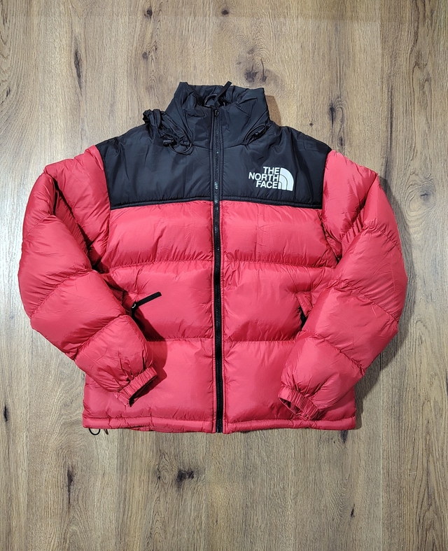 Campera The North Face Puffer Red J18 - - CHICAGO.FROGS