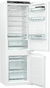 Refrigerador Bottom Freezer Embutir/Revestir Gorenje 269 Litros Branco - NRKI5182A2 - comprar online