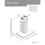 Coifa de Parede Elettromec Milano Inox 90cm - CFP-MLN-90-XX - comprar online