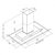 Coifa de Ilha Arix Brisa 60cm Inox - ARX02I060I na internet