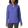 BLUSÃO FLEECE COLUMBIA GLACIAL IV 1/2 ZIP FEMININO ROXO