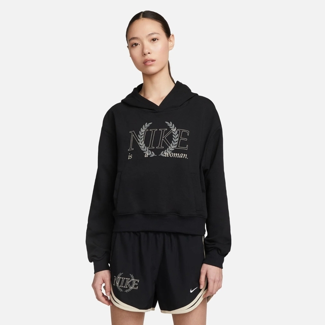 BLUSA NIKE MOLETOM DRI FIT GET FIT HOODIE GRX FEMININO DX0175 010