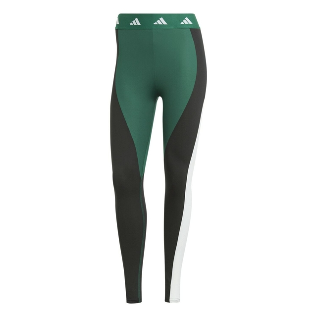 CALCA ADIDAS LEGGING COLORBLOCK FEMININO VERDE, IK6154