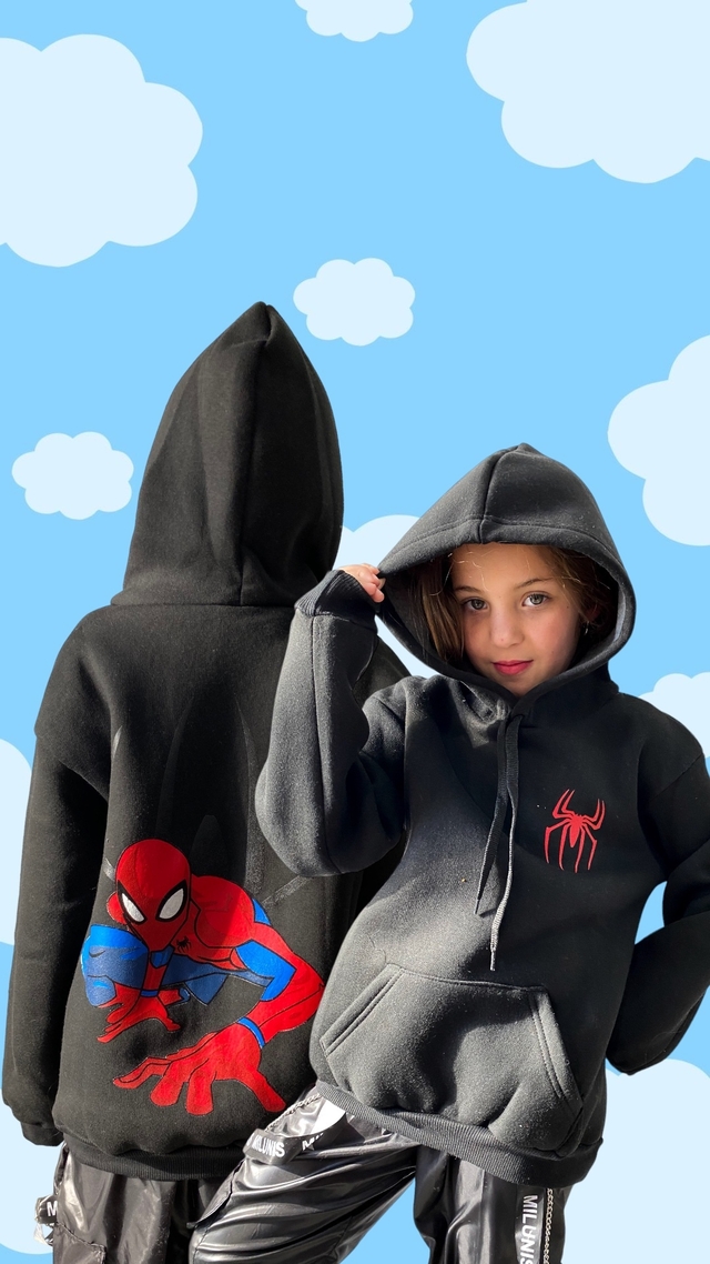 BUZOS KIDS SPIDERMAN HOMBRE ARA A auka.tienda