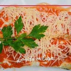 Canelones de Verdura con Salsa Mixta - Congelados