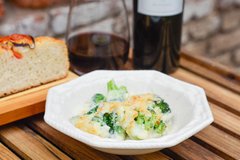 Brócoli con Salsa Blanca y Queso Parmesano - comprar online