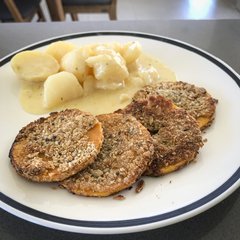 Milanesas de Calabaza