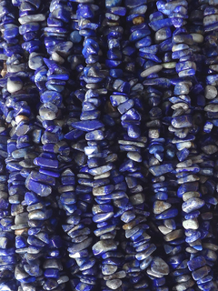 Colar de Lápis Lazuli Cascalho