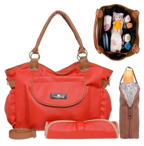 Bolso maternal de cuero sale
