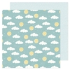 American Crafts - Coleção Hello Little Boy - Papel para Scrapbook - Happy Skies 34030002