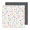 Pebbles - Coleção Cool Girl - Papel para Scrapbook - Confetti 34027652