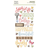 Simple Stories - Coleção Simple Vintage Spring Garden - Adesivos foam