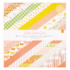 American Crafts - Coleção Hello Little Girl - Bloco de Papéis para Scrapbook tamanho 30x30 cm (12x12 polegadas)