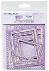 49 and Market - Coleção Color Swatch Lavender - Die cuts frames