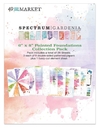 49 and Market - Coleção Spectrum Gardenia - Kit Papéis para Scrapbook 15x20 cm (6x8 polegadas) Foundations