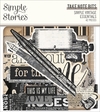 Simple Stories - Coleção Simple Vintage Essentials - Take Note Bits and Pieces
