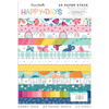 Cocoa Vanilla - Coleção Happy Days - Kit de Papéis para Scrapbook A5