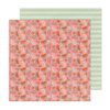 Jen Hadfield Design - Coleção Flower Child - Papel para Scrapbook - Mellow Melon 34014130