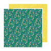 Bea Valint Design - Coleção Poppy and Pear - Papel para Scrapbook - Floral Fantasy 34022175