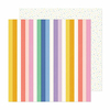 Bea Valint Design - Coleção Poppy and Pear - Papel para Scrapbook - Technicolor 34022176