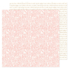 American Crafts - Coleção Hello Little Girl - Papel para Scrapbook - Pink Abc 34030036