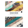 American Crafts - Coleção Cedar House - Bloco de Papéis 15,2x20,3cm