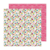 Pink Paislee - Coleção Joyful Notes - Papel para Scrapbook - Sweet Friend 34030790