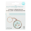 We R Makers - Button Press - Kit chaveiro 2 un