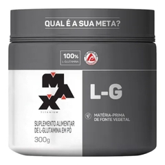 L - GLUTAMINA 1OO % 300 GRS - MAX TITANIUM