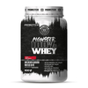 MONSTER 100% WHEY MORANGO 900G - PROBIOTICA