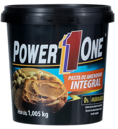 PASTA DE AMENDOIM INTEGRAL 1KG - POWER ONE