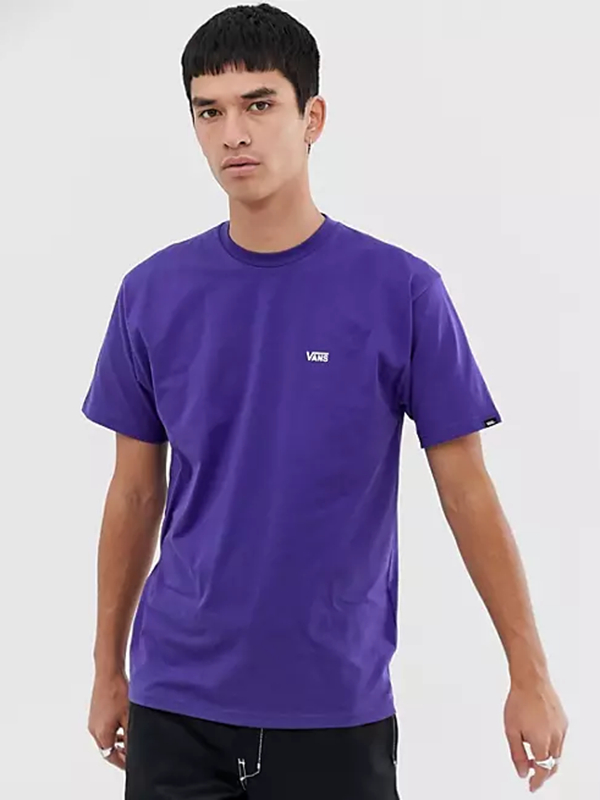 Camiseta Vans Core Basics Tee Roxa