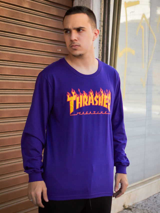 Camisa de thrasher hot sale