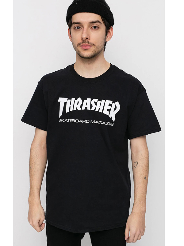 Camisa thrasher preta discount