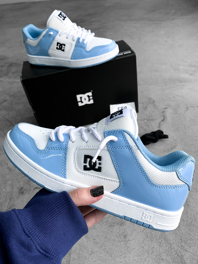 Tenis dc azules on sale