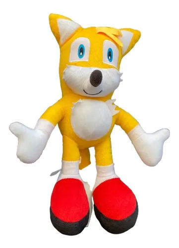 Tails Sonic Filme Game Coleção Blocos Boneco