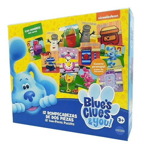 Puzzle Gigante Bluey 40 Piezas Rompecabeza Didactico