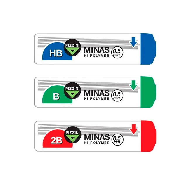 Minas 0.5mm Color Verde Staedtler, Tubo X12