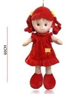 WOODY TOYS MU ECA GIGANTE CON VESTIDO Y COLITAS